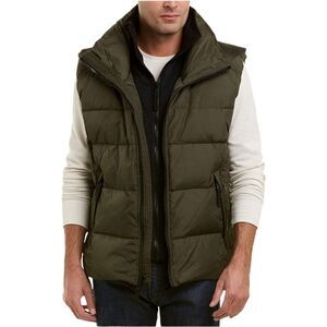 S13 Men's Matte Edge Zip Front Down Vest L